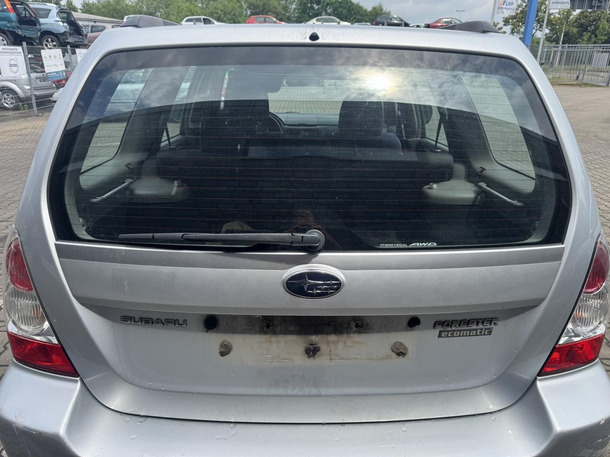 Subaru Forester 2 SG original Heckklappe mit Heckscheibe silber 01G premium silver met. Bj.2007